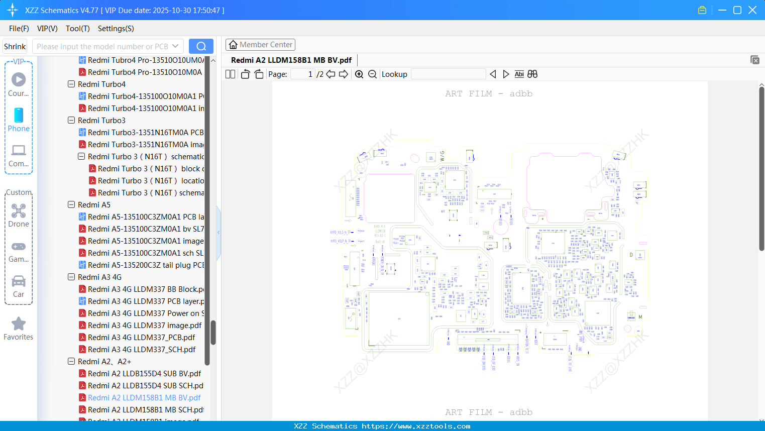 Xiaomi Redmi A2 LLDM158B1 MB BV